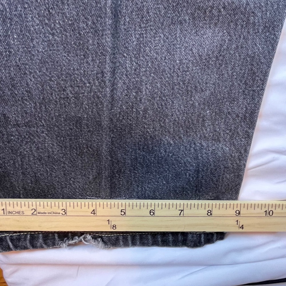 Levis SilverTab Baggy Jeans Mens 33x32 Faded Black Denim 90s Streetwear Wide Leg - Picture 7 of 16